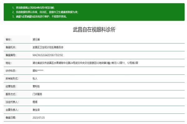 武汉武昌区自在视眼科诊所特色项目及技术优势